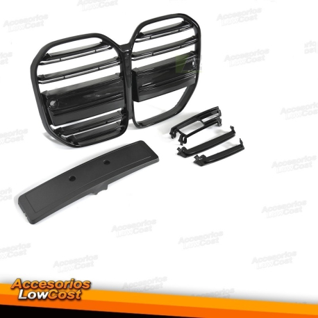 REJILLA NEGRO BRILLANTE compatible con BMW G22 G23 20-