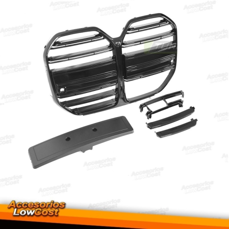 REJILLA NEGRO BRILLANTE compatible con BMW G26 GRAN COUPE 21-