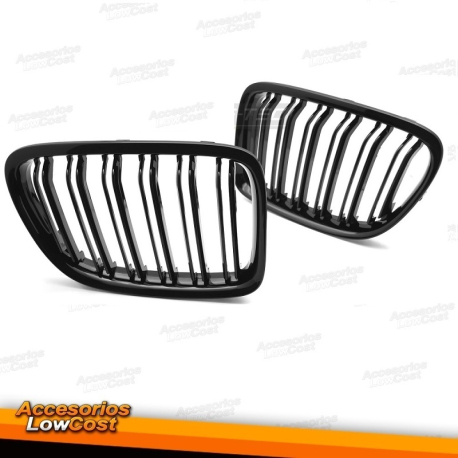 GRELHAS FRONTAIS BMW X1 / 09+ PRETAS