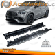 Estriberas de aluminio, protección lateral, aspecto OEM, para Mercedes GLE V167 2018-2023