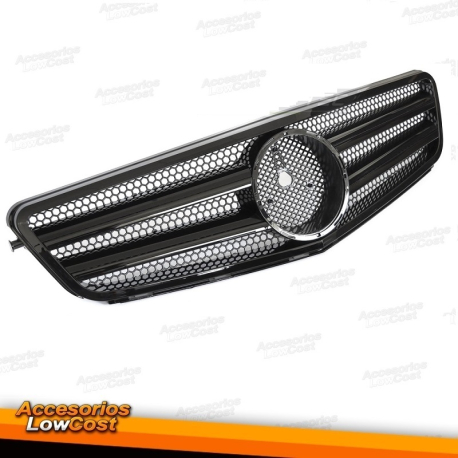 REJILLA DEPORTIVA NEGRO BRILLANTE compatible con MERCEDES W204 / S204 07-14