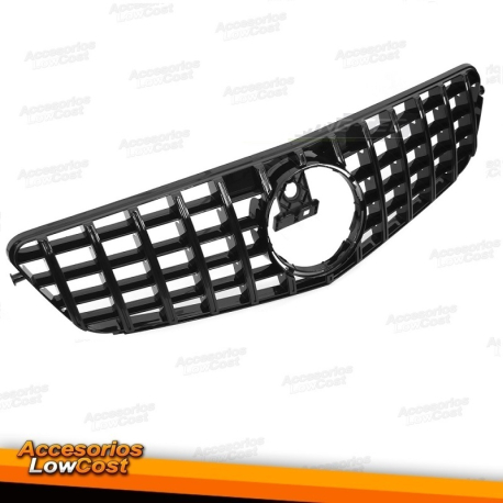 REJILLA DEPORTIVA NEGRA BRILLO compatible con MERCEDES W204 / S204 07-14