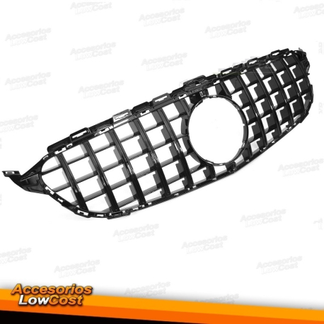 REJILLA DEPORTIVA LOOK AMG GT-R PARA MERCEDES CLASE C W205 2014-2018