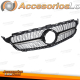 REJILLA CROMADA NEGRO DIAMANTE compatible con MERCEDES W205 18-21 / S205 18-21 / C205