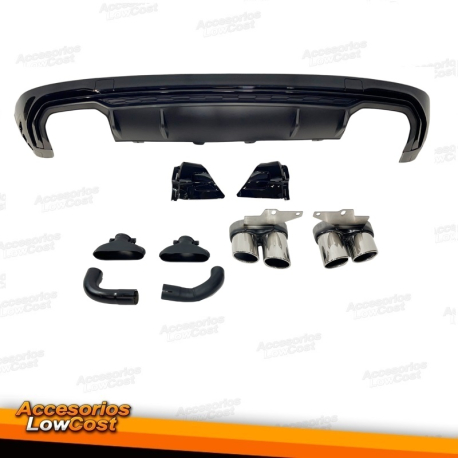 Difusor Trasero Audi Q5 2018-2025 Look SQ5