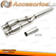 Tubo en Y sustitucion de catalizador para R32 TT A2 Golf 5