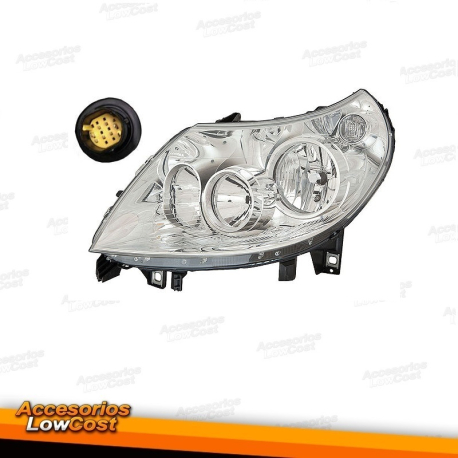 Faros delanteros DEPO para CITROEN JUMPER 06-, FIAT DUCATO 06-, PEUGEOT BOXER 06-