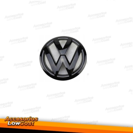 LOGO FRONTAL VOLKSWAGEN PARA GOLF 5, TOURAN Y POLO  NEGRO BRILLO