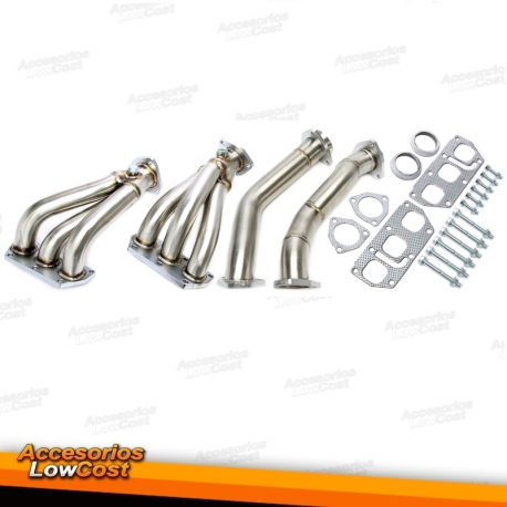 Colector de escape  para Audi TT 3.2 VR6 (8N), VW Golf IV R32 (1J)