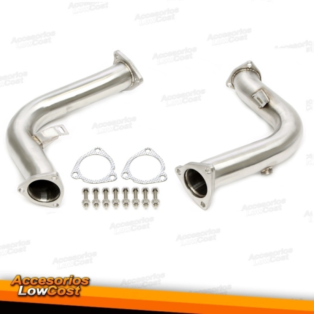 Donwnpipe catalizado paraAudi A4/S4 (B8), A5/S5 (B8), A6 (C7), A8 (D4), Q5 (8R)