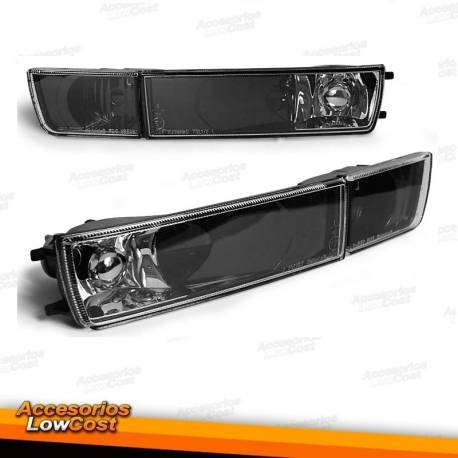 FAROIS NEVOEIRO COM PISCA VW GOLF 3 / VENTO 92-98 FUNDO PRETO