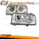 FAROS OJOS DE ÁNGEL CROMADOS se adapta a VW VENTO 01.92-08.98