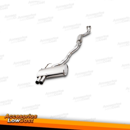ESCAPE DE ACERO INOXIDABLE PARA BMW Z4 2. 5 Y 3. 0 COUPE Y ROADSTER.