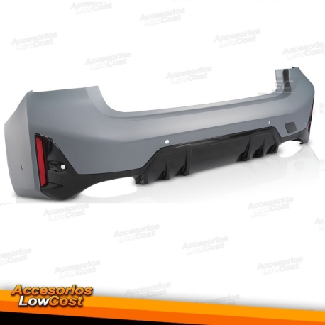Pára-choques traseiro BMW G20 Look MPerformance Preto Brilhante