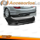 PARAGOLPES TRASERO TIPO AMG MERCEDES CLASE C W204 07-14 CON DOBLE SALIDA