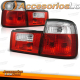 FAROLINS TRASEIROS / BMW E34 TOURING / 88-95 VERMELHO BRANCO
