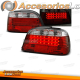 FAROLINS TRASEIROS LED / BMW E38 / 94-01 PRETO ESCURECIDOS