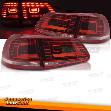 Pilotos traseros LED compatibles con VW Touareg II 14-18