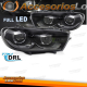 FAROLINS TRASEIROS LED / VW SCIROCCO / 08+ CROMADO ESCURECIDO