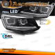 FAROL PRETO LADO DIREITO H4 TYC PARA VW CADDY 15-20