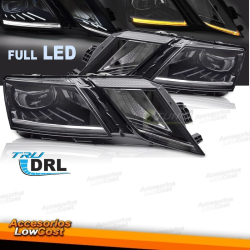 FAROL LED TYC LADO DIREITO PARA SKODA OCTAVIA III 16-20