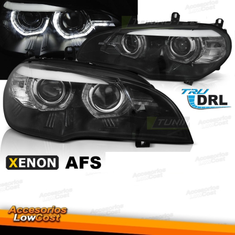 FAROS XENON CON LUZ DIURNA LED DRL PARA BMW X5 E70, 06-10