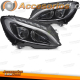 FAROIS COM LUZ DIURNA LED / FIAT GRANDE PUNTO 10-08 FUNDO PRETO