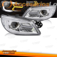 Faros cromados compatibles con Subaru Impreza II GD GG 05-07