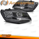 FAROL PRETO LADO DIREITO H4 TYC PARA VW CADDY 15-20