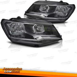 FAROL PRETO LADO DIREITO H4 TYC PARA VW CADDY 15-20