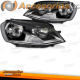 Faros delanteros H15/H7 con luz diurna (DRL) compatibles con VW Golf VII 13-17.