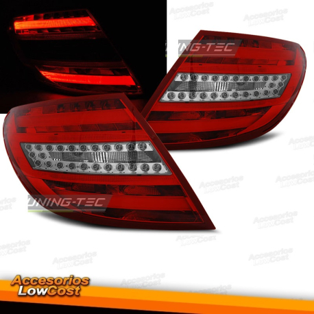 PILOTOS MB W204 LIMOUSINE 07-10 LED ROJO BLANCO