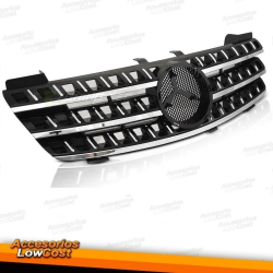 PARRILLA DELANTERA COMPLETA W164 05++ NEGRO-CROMO
