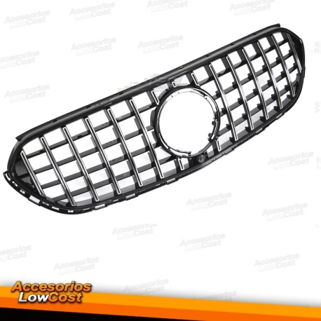 PARRILLA DEPORTIVA NEGRA CROMADA compatible con MERCEDES X254 22-