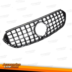 PARRILLA DEPORTIVA NEGRA CROMADA compatible con MERCEDES X254 22-