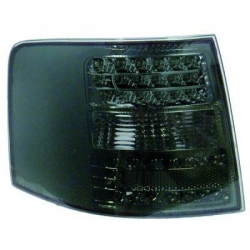 PILOTOS TRAS. LED A6, 97-04- CRISTAL CLARO/NEGRO/AVANT