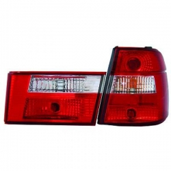 PILOTOS TRAS. E34, 88-95-TOURING- 4 PUERTAS- CRISTAL CLARO ROJO-BLANCO