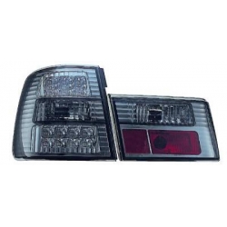 PILOTOS TRAS. E34, 88-95- LED- 4 PUERTAS- CRISTAL CLARO NEGRO