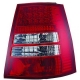 PILOTOS TRAS. LED GOLF 4, 97-03 SOLO VARIANT-CRISTAL CLARO ROJO-BLANCO