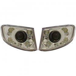 FAROS ANTINIEBLAS E92+93, 06-09, CRISTAL CLARO/ CROMADO