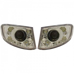 FAROS ANTINIEBLAS E92+93, 06-09, CRISTAL CLARO/ CROMADO