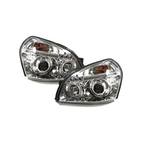 FAROIS ANGEL EYES / HYUNDAI TUCSON / 04+ FUNDO CROMADO