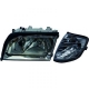 FAROIS MERCEDES CLASSE S W140 / 91-98 FUNDO CROMADO