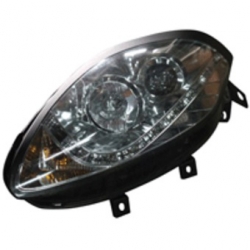 FAROS LUZ DIURNA FIAT BRAVO, 07- COLOR CROMO