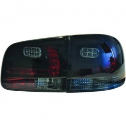 PILOTOS TRASEROS LED TOUAREG 02-10 CRISTAL CLARO-AHUMADO NEGRO